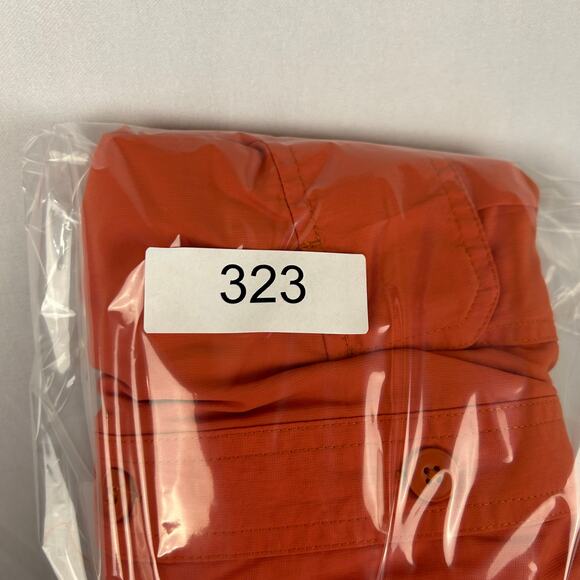 Duluth Trading Co Armachillo Cooling Long Sleeve Shirt Orange Size L Tall LT - Picture 9 of 9